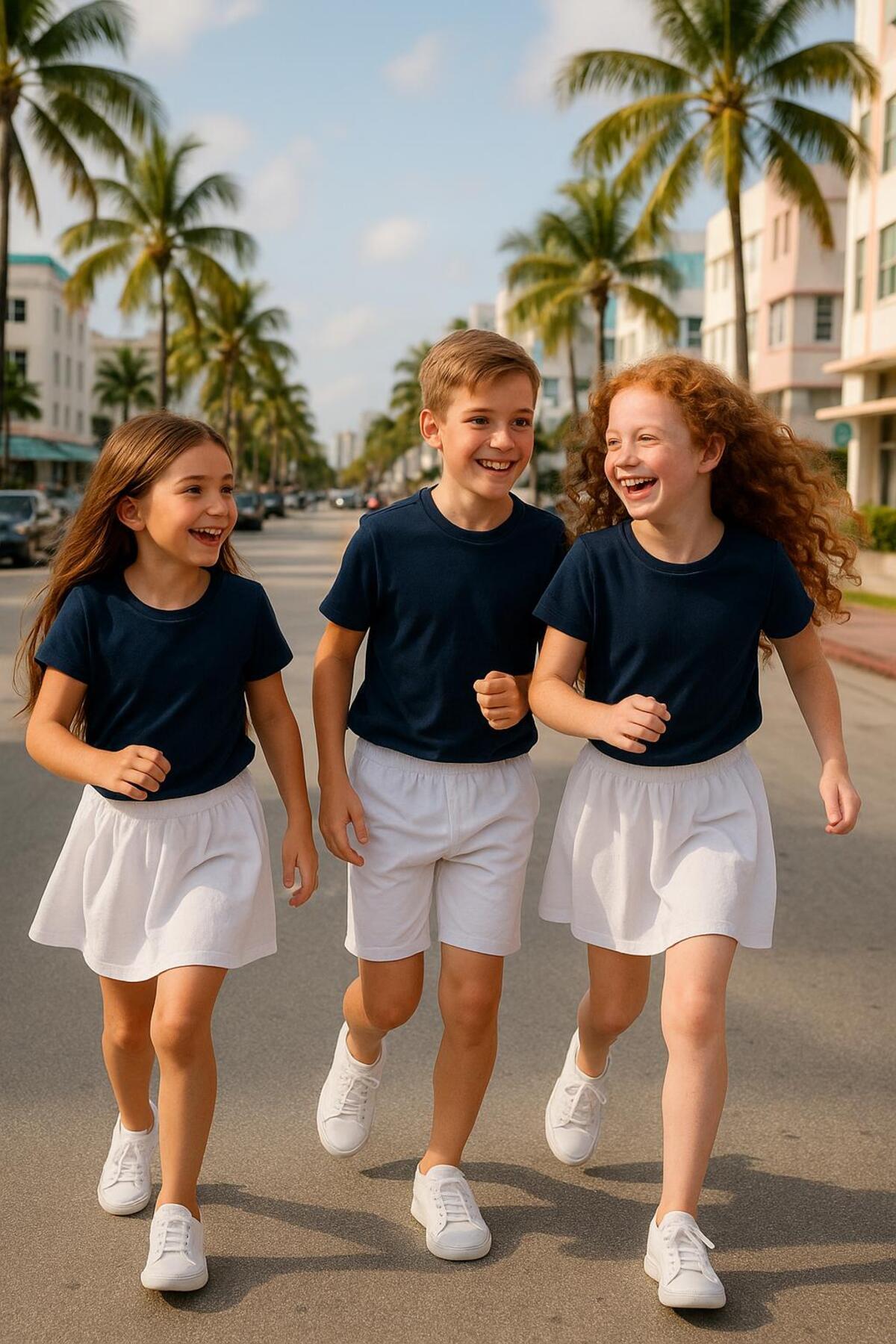 Çocuk Basic T-shirt %100 Pamuk | 3'lü Süper Paket |